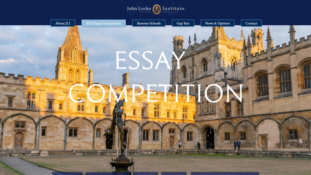 john locke essay competition winner